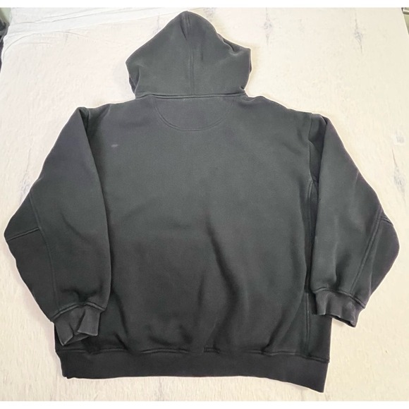 South Pole Hoodie Mens XL Black Pullover Logo Graphic Sweatshirt Y2K - Picture 7 of 7